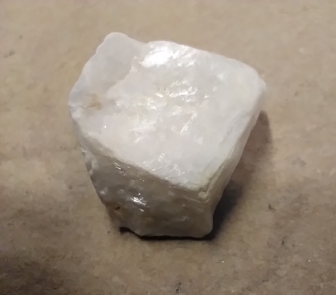 A real pale barytes crystal specimen from Washington State, USA